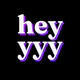 Heyyyy: Stories that text back icon