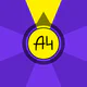 A4 Wheel of fortune icon
