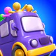 Color Bus Trip icon