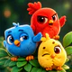 Chirpy Sort: Bird Color Puzzle icon