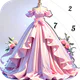 プリンセスドレスぬりえゲーム icon
