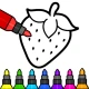 Kids Coloring Pages & Book icon