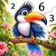 Jungle Color By Number Games icon