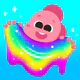ココビ 色のおもちゃ作り - 子供, スライム, 人形 icon
