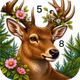 Magical Forest Color by Number icon