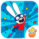Simon Super Lapin et Pr. Wolf icon