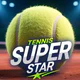 Tennis rising star icon