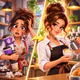 Paws & Pastries: Merge Café icon