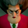 Professeur effrayant 3D icon
