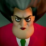 Professeur effrayant 3D icon