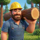 Idle Lumber Chopper Empire Inc icon
