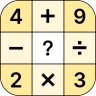 Crossmath - Math Puzzle Games icon