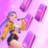 K-POP Tiles: ピアノリズムゲーム icon