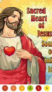 Bible Color Paint By Number screenshot
