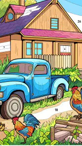 Country Farm Coloring Book screenshot