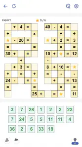 Crossmath - Math Puzzle Games screenshot