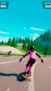 Downhill Skate Race screenshot