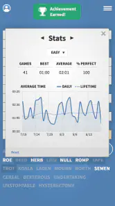Fill-Ins · Word Fit Puzzles screenshot