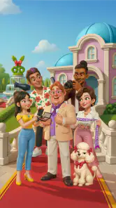 Glow Tales: Merge & Makeover screenshot