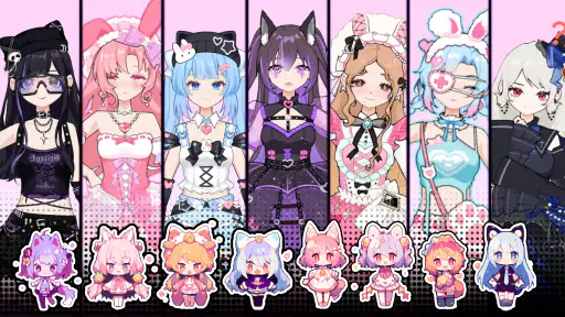 Love Idol Live Beauty Dress Up screenshot