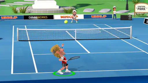 Mini Tennis: Perfect Smash screenshot