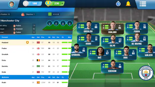 OSM 24/25 Soccer Manager Game screenshot