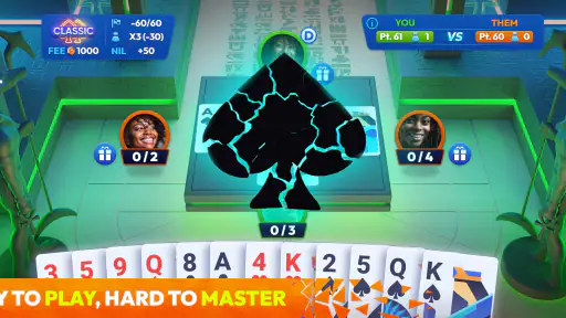 Spades Masters - Card Game screenshot