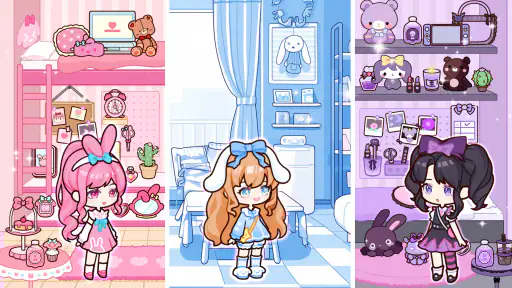 YOYO Decor: Doll Dress Up screenshot