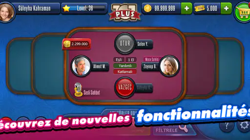 101 Yuzbir Okey Plus screenshot
