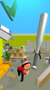 CrazyOffice: Jeux de combat screenshot