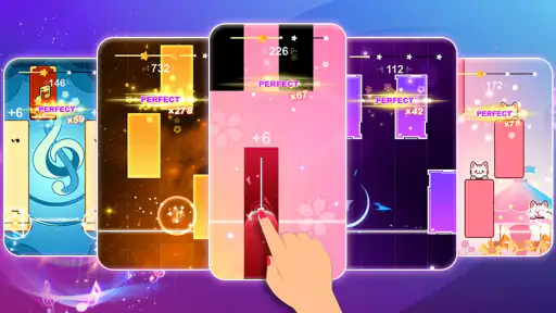 Galaxy Piano: Scrolling Rush screenshot