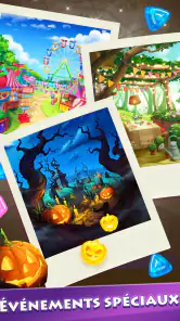 Gummy Drop! Match 3 urbain screenshot