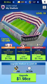 Idle Eleven Football tycoon screenshot