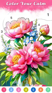 Jeux de coloriage Zen Color screenshot