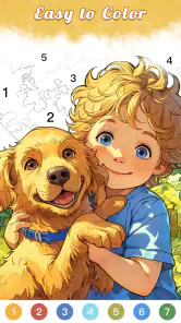 Jeux de coloriage Zen Color screenshot