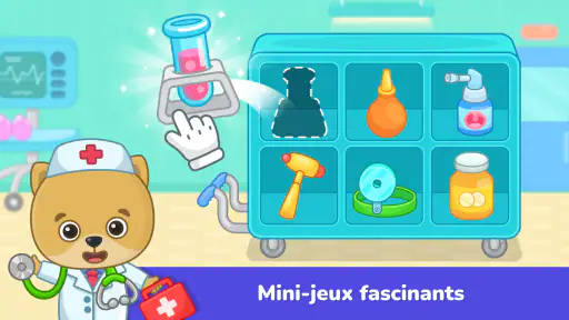 Jeux de docteur pour bébé 2-5 screenshot