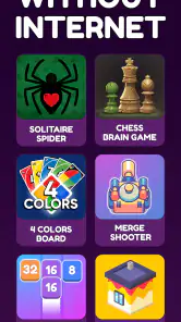 Jeux Sans WiFi hors ligne 100+ screenshot