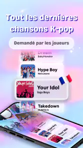 Kpop Tiles : Piano Rythme Jeu screenshot