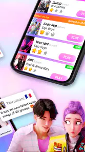 Kpop Tiles : Piano Rythme Jeu screenshot