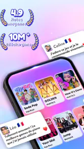 Kpop Tiles : Piano Rythme Jeu screenshot