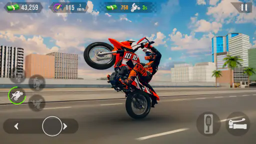 maître du wheeling en moto screenshot