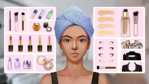 Makeup Styling: Jeux de Fille screenshot