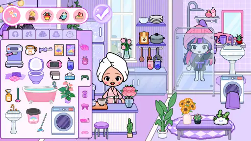 Mia World: Dress Up For Kids screenshot
