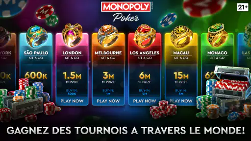 MONOPOLY Poker - Texas Holdem screenshot
