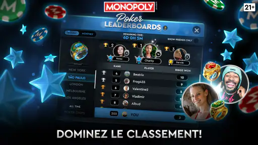 MONOPOLY Poker - Texas Holdem screenshot