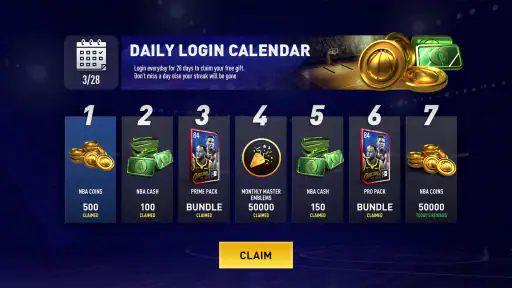 NBA LIVE Mobile Basket-ball screenshot