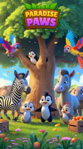 Paradise Paws: Merge Animals screenshot