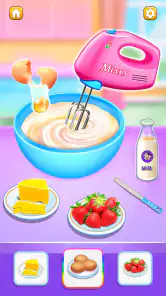Pâtissier Diy: Jeu De Gâteaux screenshot