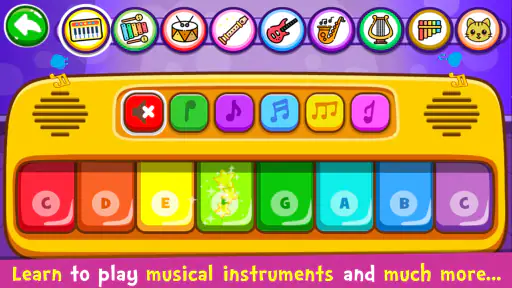 Piano enfants Musique Chansons screenshot