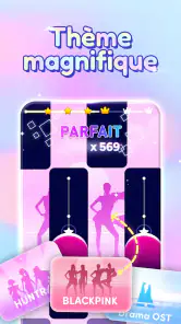 Rhythm Tiles 67: Jeux De Piano screenshot